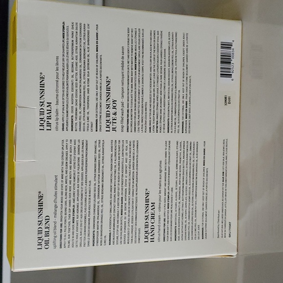 Brand New - Unopened Saje Liquid Sunshine Kit - Picture 3 of 5